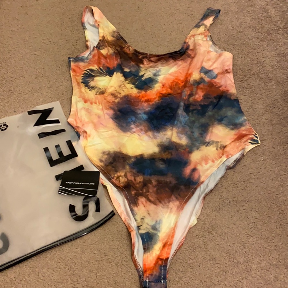 Shein Tye dye Bodysuit
